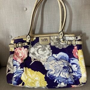 Coach Bag Madison Maggie Kara Floral Hand Bag